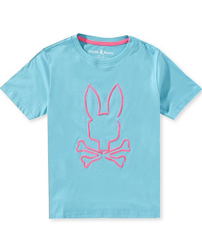 Psycho Bunny Little Boys Short Sleeve Duncan Graphic Tee