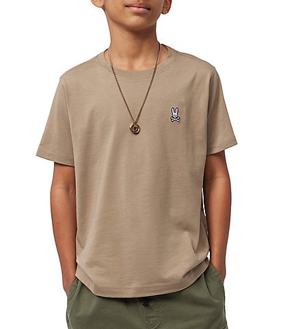 Psycho Bunny Little/Big Boys Short Sleeve Classic T-Shirt