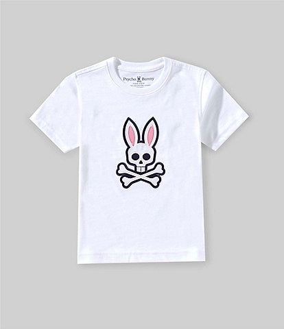 Psycho Bunny Little/Big Boys Archive Bunny Short-Sleeve T-Shirt