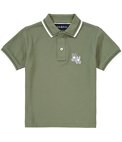 Psycho Bunny Little/Big Boys 5-20 Elliot Pique Polo