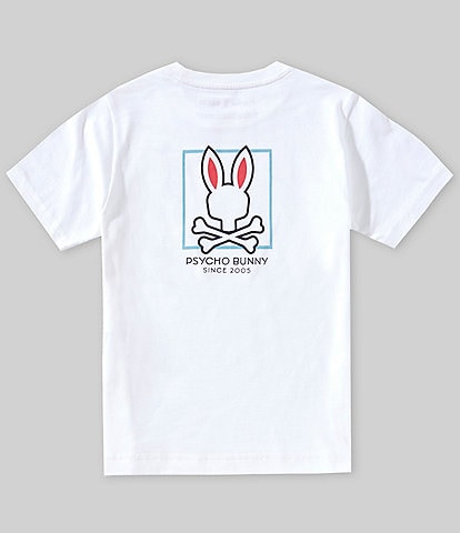 Psycho Bunny Little/Big Boys 5-20 Short-Sleeve Rob Bunny Head T-Shirt