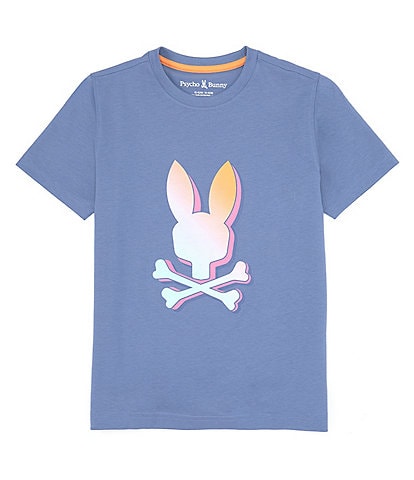 Psycho Bunny Little/Big Boys 5-20 Short Sleeve San Carlos Graphic T-Shirt