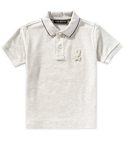 Psycho Bunny Little/Big Boys 7-20 Short Sleeve Eldorado Pique Polo Shirt
