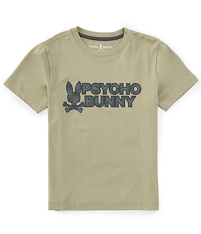 Psycho Bunny Little/Big Boys 7-20 Short-Sleeve Melvin Graphic T-Shirt