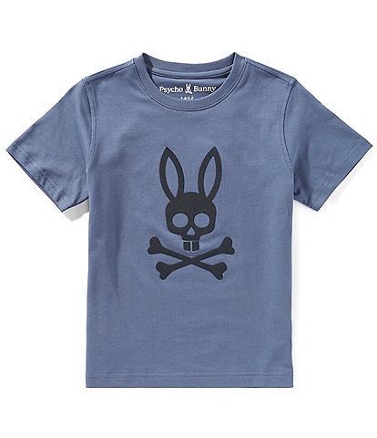 Psycho Bunny Little/Big Boys 7-20 Short Sleeve Payson Graphic T-Shirt