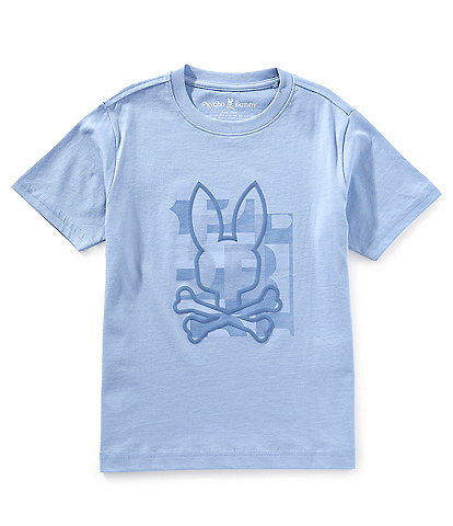 Psycho Bunny Little/Big Boys 7-20 Short Sleeve Zealnd T-Shirt