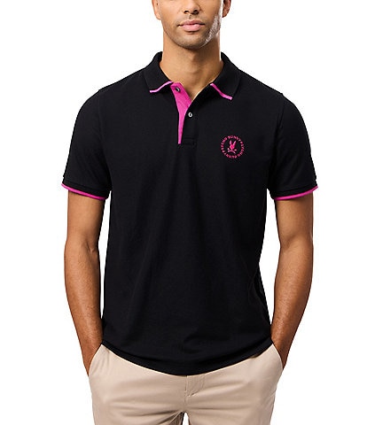 Psycho Bunny London Pique Short Sleeve Polo Shirt