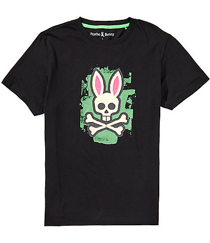Psycho Bunny Marcus Bunny Graphic Short Sleeve T-Shirt