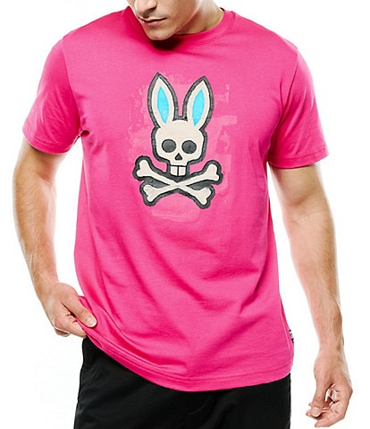 Psycho Bunny Marcus Bunny Graphic Short Sleeve T-Shirt