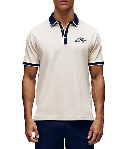 Psycho Bunny Matteo Pique Short Sleeve Polo Shirt