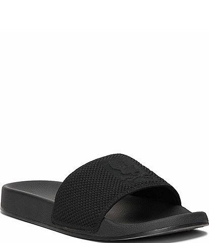 Psycho Bunny Mens Knit Slides