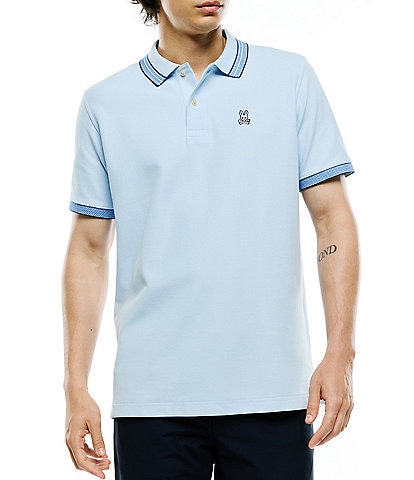 Psycho Bunny Nicolas Pique Short Sleeve Polo Shirt