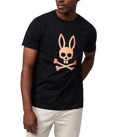 Psycho Bunny Modern Fit Norwood Graphic Short Sleeve T-Shirt