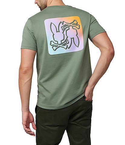 Psycho Bunny Palm Springs Back Graphic Short Sleeve T-Shirt