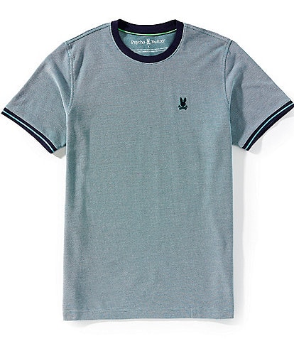 Psycho Bunny Quinton Textured Short Sleeve T-Shirt
