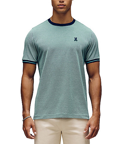 Psycho Bunny Quinton Textured Short Sleeve T-Shirt