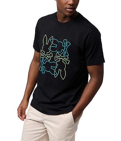 Psycho Bunny Rodman Graphic Short Sleeve T-Shirt
