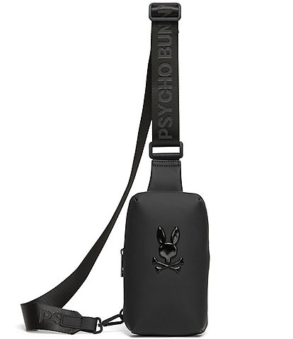 Psycho Bunny Rubberized Crossbody Bag