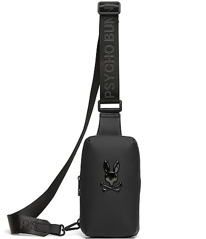 Psycho Bunny Rubberized Crossbody Bag