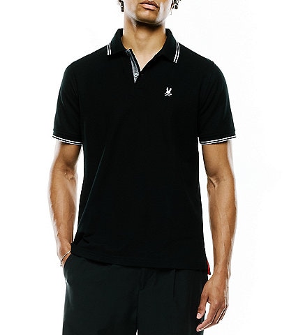 Psycho Bunny Stan Pique Short Sleeve Polo Shirt