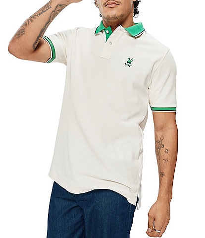 Psycho Bunny Sunny Pique Short Sleeve Polo Shirt