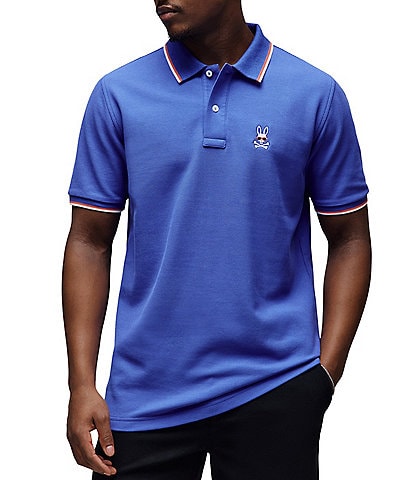 Psycho Bunny Sunny Pique Short Sleeve Polo Shirt