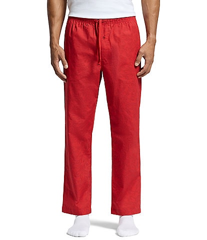 Psycho Bunny Telluride Allover Bunny Woven Pajama Pants