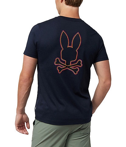 Psycho Bunny Waterloo Back Graphic Short Sleeve T-Shirt
