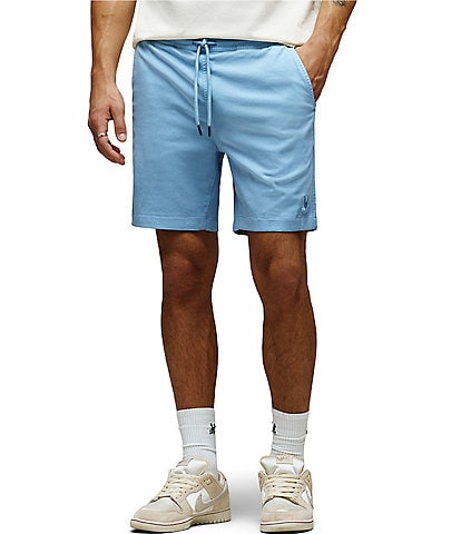 Psycho Bunny Willis Stretch Tencel 7#double; Inseam Shorts