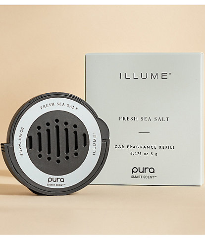 Pura Car Fragrance Diffuser x Illume Fresh Sea Salt Set