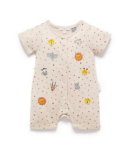 Rare Editions Baby Girls 3-24 Months Flutter-Sleeve Pin-Dotted