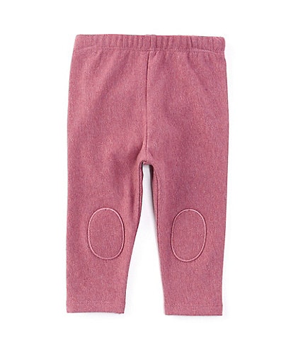 Purebaby® Baby Girls Newborn-24 Months Thick Brushed Fleece Leggings