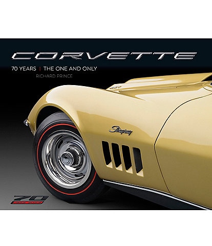 Quarto Corvette 70 Years Paperback Book - The One And Only