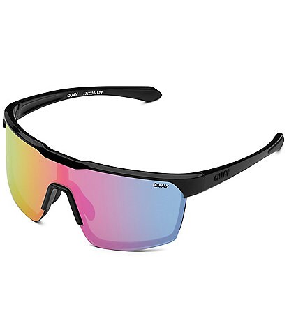 Quay Australia Men's Zero Below 54mm Polarized Multi Color Shield Sunglasses