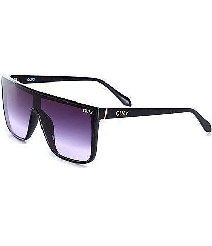 Quay Australia Unisex Nightfall 49mm Shield Sunglasses