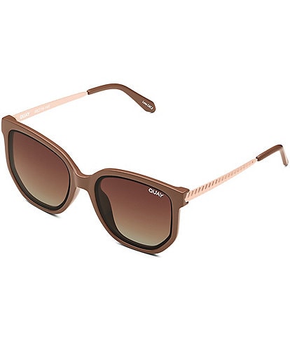 Quay Australia Unisex Coolin 42mm Square Polarized Sunglasses