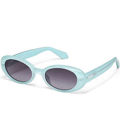 Quay Australia Unisex Felt Cute 35mm Oval Sunglasses