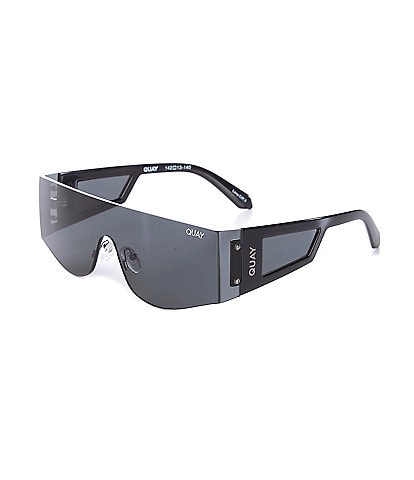 Quay Australia Unisex New Wave 45mm Shield Polarized Sunglasses