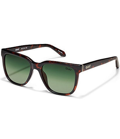 Quay Australia Unisex Wired 45mm Square Polarized Sunglasses