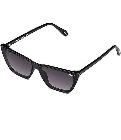 Quay Australia Women's Bad Habit 39mm Cat Eye Sunglasses