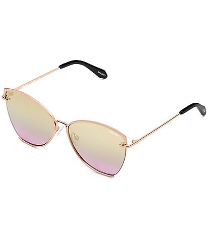 Quay Australia Women's Dusk to Dawn 53mm Cat Eye Sunglasses