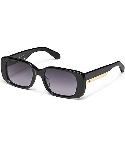 Quay Australia Women's Karma 39mm Rectangle Sunglasses