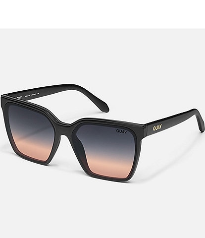 Quay Australia Women's Level Up 39mm Square Sunglasses
