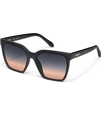 Quay Australia Women's Level Up 39mm Square Sunglasses