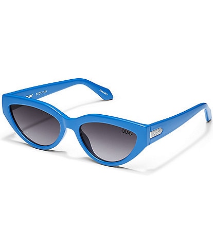 Quay Australia Women's Narrow Down 37mm Cat Eye Sunglasses