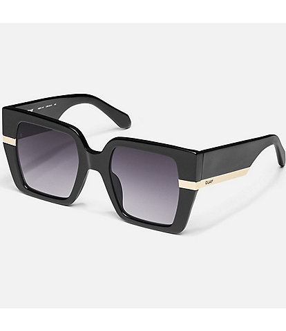 Quay Australia Women's Notorious 50mm Square Sunglasses