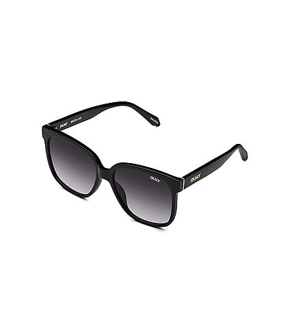 Quay Australia Women's Wide Awake 54mm Square Sunglasses