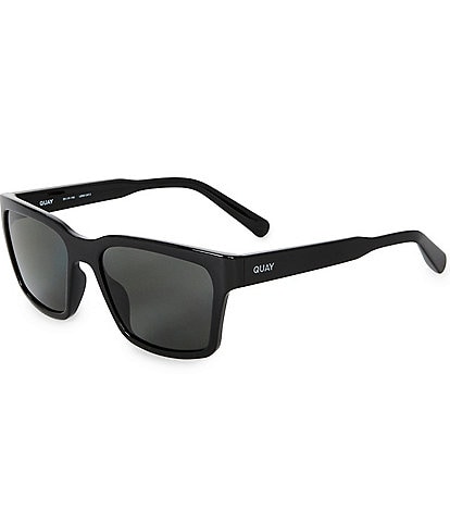 QUAY Unisex All Good 59mm Polarized Square Sunglasses