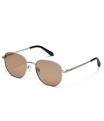 QUAY Unisex Big Time 51mm Round Sunglasses