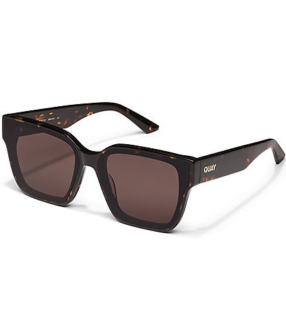 QUAY Unisex Drive In 51mm Square Sunglasses